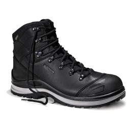 LOWA LEANDRO Work Pro GORE-TEX® Mid S3 CI Safety Boots – Black