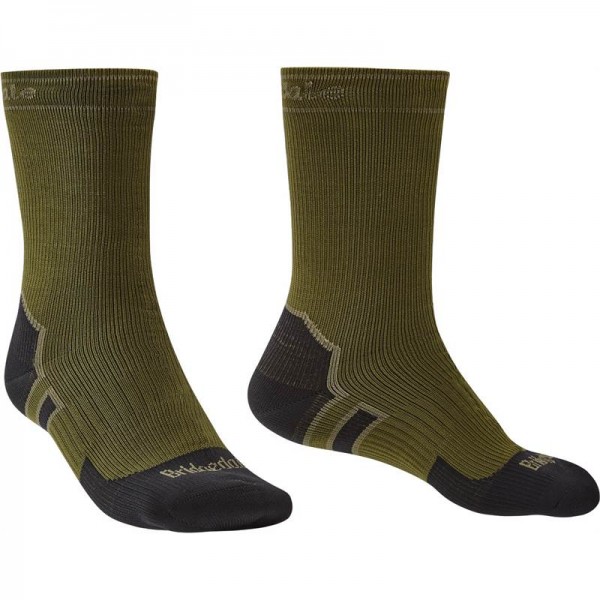 Bridgedale Stormsock Heavyweight Waterproof Socks - Olive Green