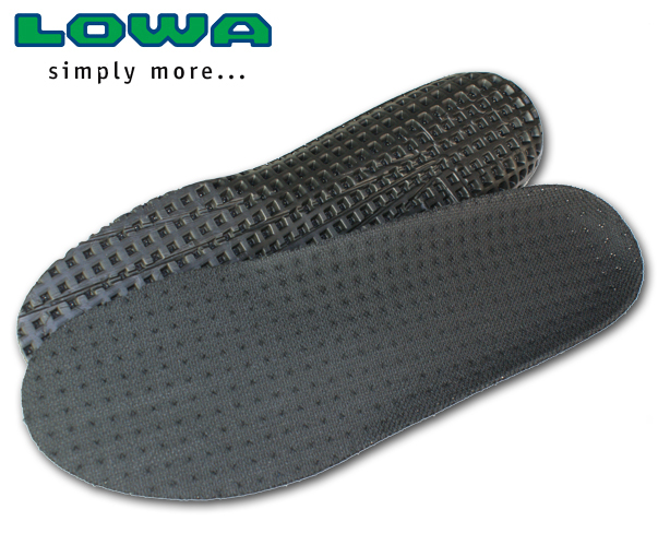 Lowa insoles on a white background with Lowa logo